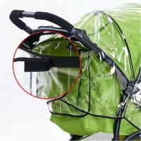 Paraguas impermeable transparente para bebé, accesorios para cochecito, cubierta de lluvia para Buggy, protector de viento Universal - details 7