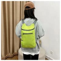 Mochila plegable para hombre y mujer, bolsa impermeable para exteriores, Camping, senderismo, viaje, día, bolsa deportiva de gra - details 11