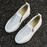 Punta redonda plana con parte inferior gruesa, calzado deportivo informal para mujer, zapatos de gran tamaño - details 21