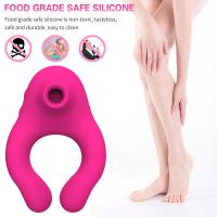 Anillo de Pene Vibrador de Succión de Frecuencia 10 para Tienda de Sexo Juguetes Sexuales para Pareja Anillo de Clítoris Masajeador de Scrotum Productos para Adultos - details 5