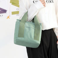 Nueva Bolsa Pequeña 2025 Bolsa de Hombro Portátil de Lona Engrosada con Cremallera - details 6