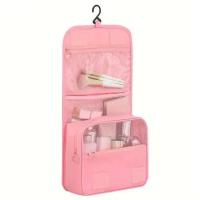 Bolsa de Higiene Personal Impermeable Almacenamiento Colgante de Malla con Bolsillos para Viajes - details 8