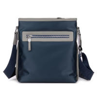 Bolso Crucero de Hombre a la Moda Bolso Mensajero Sólido de Color para Viajes Cortos y Negocios - details 8