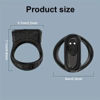 Anillo vibrador Leten con control por aplicación para hombres, retrasa la eyaculación, anillo de alargamiento, masturbador, juguetes sexuales para adultos. - details 15