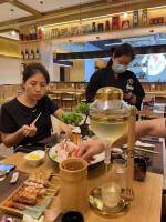 olla de sake, accesorios de vidrio, juego, botella de vino de hielo japonés - details 12