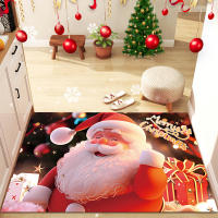 Alfombras de Navidad,Navidad Antideslizante Felpudo, Decoración de Navidad,Absorbente, Alfombrillas Decorativas para el Salón el Baño la Cocina, Welcome Felpudo de Puerta - details 12