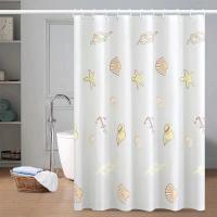 Makapal-cortina de ducha impermeable para baño, juego de ducha impermeable, 180x180cm - details 6