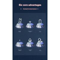 Leten-estimulador de expansión del punto G para adultos, tapón Anal Iatable, dilatador, consolador grande, juguete sexual de inserción, masajeador de próstata masculino - details 8