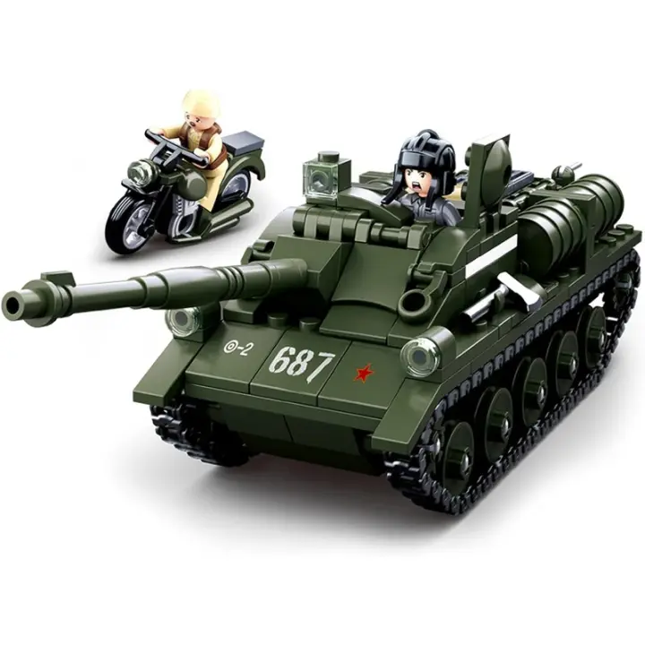 Kit de Construcción de Tanque Destructor de la Armada durante la II Guerra - 1