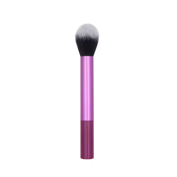 Juego de Brochas de Maquillaje de Aluminio Largo 8 Herramientas de Belleza Únicas para Base, Sombra de Ojos, Polvo - 1