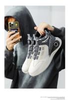 Zapatillas de deporte para hombre con hebilla giratoria, cómodas, antideslizantes, con cordones, duraderas, para actividades al aire libre - details 6