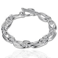 Pulsera de plata estilo hip hop para hombres y mujeres de 8 pulgadas de largo - details 5