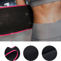 Entrenador de Cintura Ajustable Rodillo de Sudor para Pérdida de Peso Soporte de Espalda Deportivo - details 1