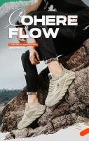 Calzado Casual Transpirable Desodorante Hueco, Zapatillas Deportivas Ligeras Para Correr - details 1