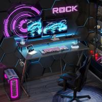 100x50cm Gamer Ergonómico Gran Soporte Monitor Morna Marco X Gancho Auriculare Estudio Juego Trabajo Dormitorio Oficina Hogar - details 3