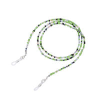 Cadena de gafas con forma de bola de arroz para mujer, dispositivo de fijación antideslizante multiusos, versátil, colorido, a la moda - details 7