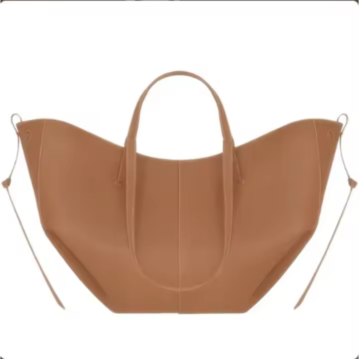 Bolso de mano de color sólido para mujer, material de cuero de vaca, bolso de axila, moda SO - 1