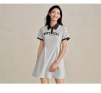 Vestido Polo de Cintura Recortada de Estilo Vintage Semir Moda de Verano 2024 para Mujeres con Estampado de Panda y Letras - details 7