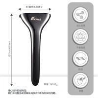 2025 nueva maquinilla de afeitar manual de aleación de zinc para hombres, maquinilla de afeitar de cabeza magnética premium - details 4