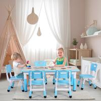 Mesa de Niños Ajustable en Altura Juego de Sillas de 4 Ideal para Jardín de Infantes y Habitación - details 83