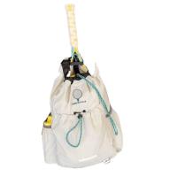 Mochila de almacenamiento de raqueta deportiva de gran capacidad, bolso de hombro ligero de nailon para Fitness, bolsa de Fitness con cordón de tenis de estilo coreano - details 2