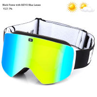 Gafas magnéticas polarizadas de doble capa para hombre y mujer, lentes de esquí antiniebla, UV400, para Snowboard, novedad de 2024 - details 44