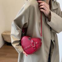 Bolso de hombro vintage Y2K con cadena pequeña para mujer, bolso en forma de corazón, bolso gótico grueso - details 14