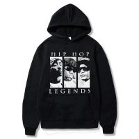 Sudadera con Capucha de Hip Hop Legenda Tupac Vintage Cool para Mujer en Otoño Sudadera de Moda - details 2