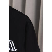Camisa de manga corta con logotipo frontal de moda de verano de alta calidad, camiseta holgada de algodón puro para hombre, nuevo accesorio de camisa informal estilo pareja - details 7