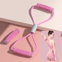 Yoga Elastic Strap Soft Thick Anti Slip Durable Body Stretch Band For Women - details 1
