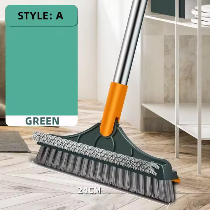 Cepillo de Limpieza para Pisos con Actualización Nueva Herramienta de Limpieza Doméstica para Ventanas y Casa Material de Alambre Plástico - 1