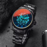 Reloj Mecánico Automático DUGARY Resistente al Agua Luminoso Estilo Clásico de Negocios de 44mm - details 6