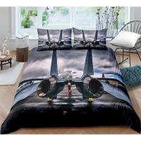 Funda de Avión de Combate Nórdico Tamaño King/Queen Juego de Cama Volador para Niños, Adolescentes y Niños Funda de Edredón Moderna y Fresca - details 19