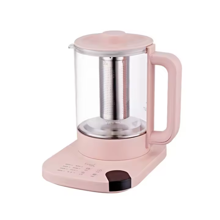 Hérvidor eléctrico de control De Temp, Tetera de Vidrio con infusor, 1,8 L, venta al por mayor SSITO - 1
