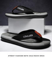 Nuevas chanclas de los hombres zapatillas de verano de los hombres antideslizante tendencia de la moda de la playa al aire libre zapatillas frescas - details 9