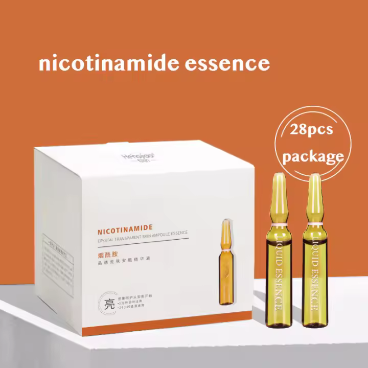 Hidratador Revitalizante de Ácido Hialurónico Esencia de Ampúlosa para Reducir Poros y Blanquear la Piel 28 Botellas de Cuidado de la Belleza para el Rostro - 1