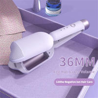 Rizador de Pelo 36mm Ondulado Curling Iron Wave Volumizing Herramientas de Peinado del Pelo - details 0