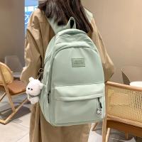 Mochila impermeable de alta capacidad para mujer, morral escolar para ordenador portátil, bonita bolsa de viaje para libros, a l - details 11