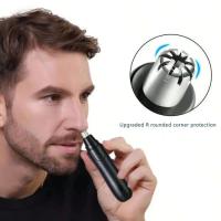 Cortapelos Eléctrico para Nariz Implementación Unisex Cortador de Pelo para el Cuello - details 0