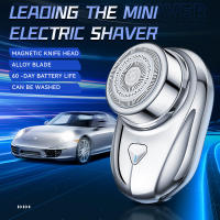 Afeitadora eléctrica impermeable recargable con Mini recortador y cabezal de corte alternativo para hombres, perfecta para afeitado de barba - details 2