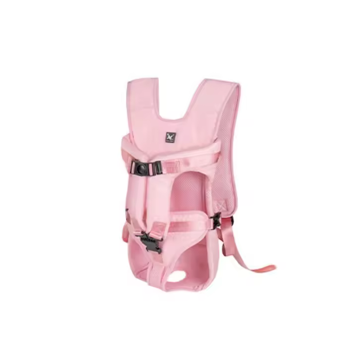 Mochila frontal ajustable para mascotas, bolsa de transporte transpirable para perros, Oxford, manos libres para cachorros, bolsa de transporte para exteriores - 1