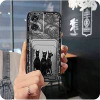 Funda de teléfono duradera con funda para tarjeta para MOTO Edge50 Fusion, funda suave con ranura para tarjeta de diseño a la moda, resistente a la suciedad con dibujos animados - details 5