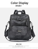 Nueva mochila para mujer versión coreana de gran capacidad para mujer mochila bolso para mujer bolso para mujer de PU - details 10