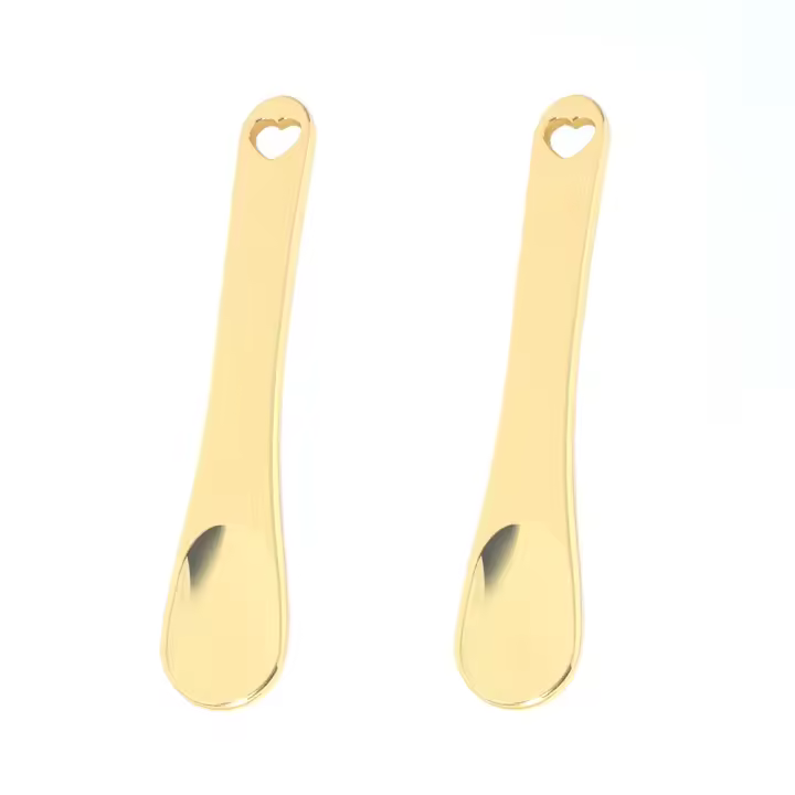 Herramienta de Cuidado de la Piel Facial de 2 Piezas Masajeador, Cuchara para Crema de Ojos, Palo para el Cuidado de la Piel Belleza, Herramientas de Cuidado de la Piel Facial - 1