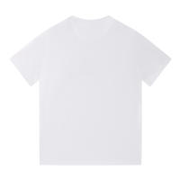 Nueva colección de verano con logotipo impreso frontal, camiseta deportiva de algodón puro con cuello redondo para hombre, camisa informal de estilo básico para pareja - details 1
