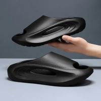 Zapatillas de coco paso en la sensación de mierda deportes al aire libre fondo grueso hombres usan zapatillas geniales zapatillas de playa eva. - details 3