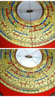 Brújula integrada de esfera de cobre tres en uno ternaria Tianchi magnética fuerte de 8 pulgadas y 6 pulgadas, Luo Geng portátil - details 15