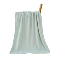 Toalla de baño portátil con absorción de agua para adultos, toalla de baño suave gruesa, forro polar Coral, manta de 140x70cm para el hogar - details 2