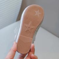Zapatos de cuero para niñas, zapatos de vestir para niños, fiesta de boda, diamantes de imitación con pajarita de encaje, zapatos planos de princesa, Mary Janes dulce - details 17