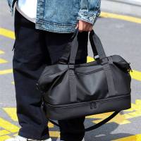 Bolsa de viaje para senderismo al aire libre, bolso para acampar con paquete de zapatos, bolsas para gimnasio, Fitness, Yoga, equipaje grande, mochila escolar, bolso de negocios, bolsa para insectos - details 5